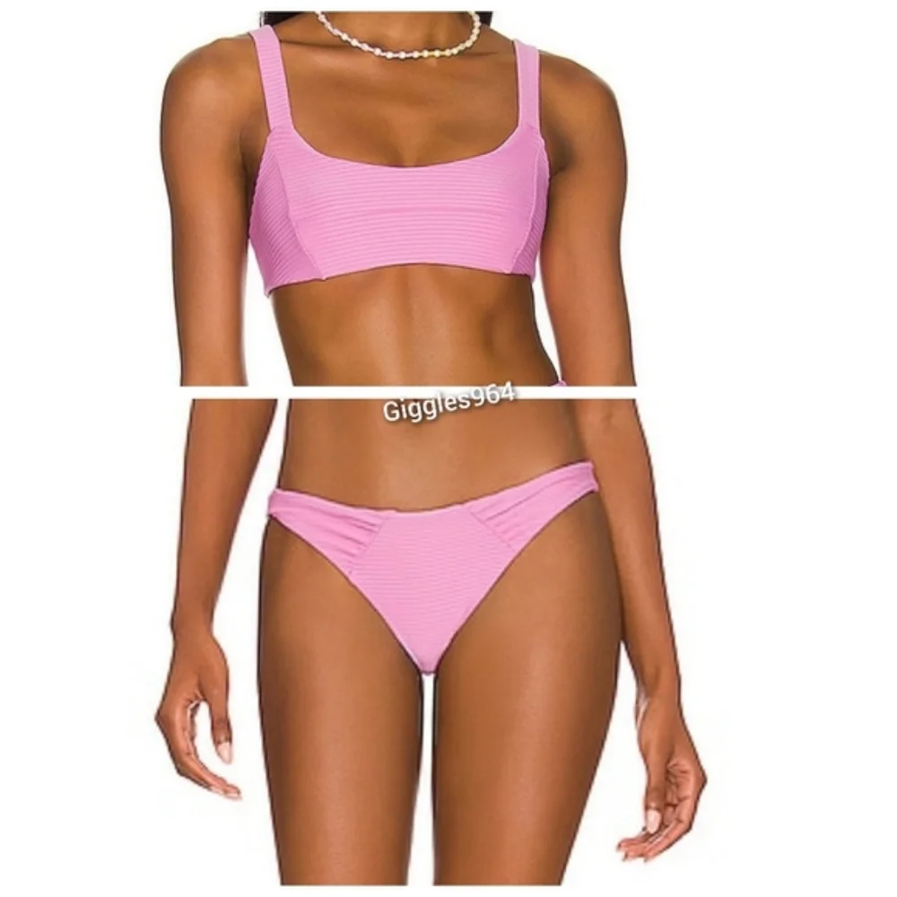 L*Space Jess Sol Bikini Set Rosebud Pink